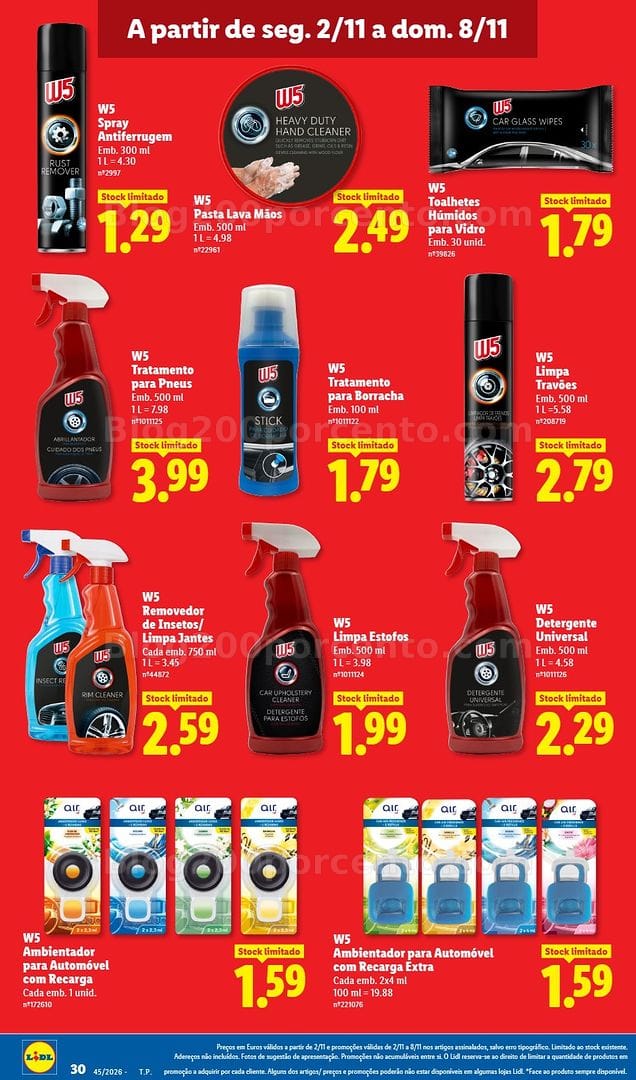 Antevisão Folheto LIDL Promoções de 2 a 8 novembro