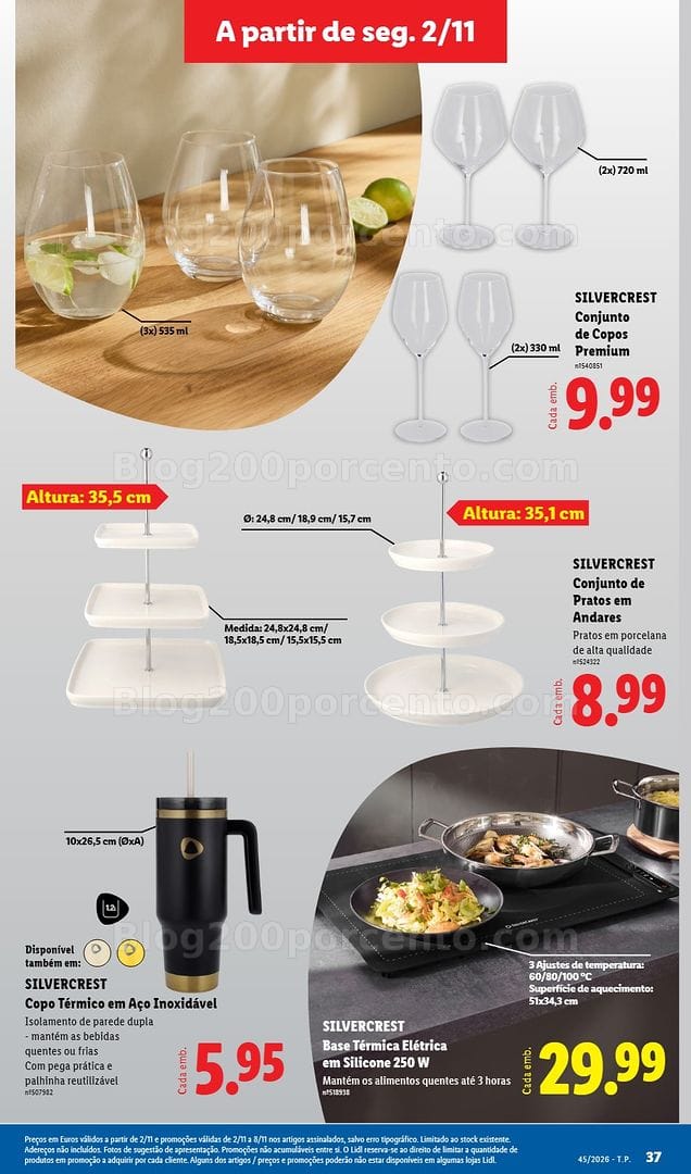 Antevisão Folheto LIDL Promoções de 2 a 8 novembro