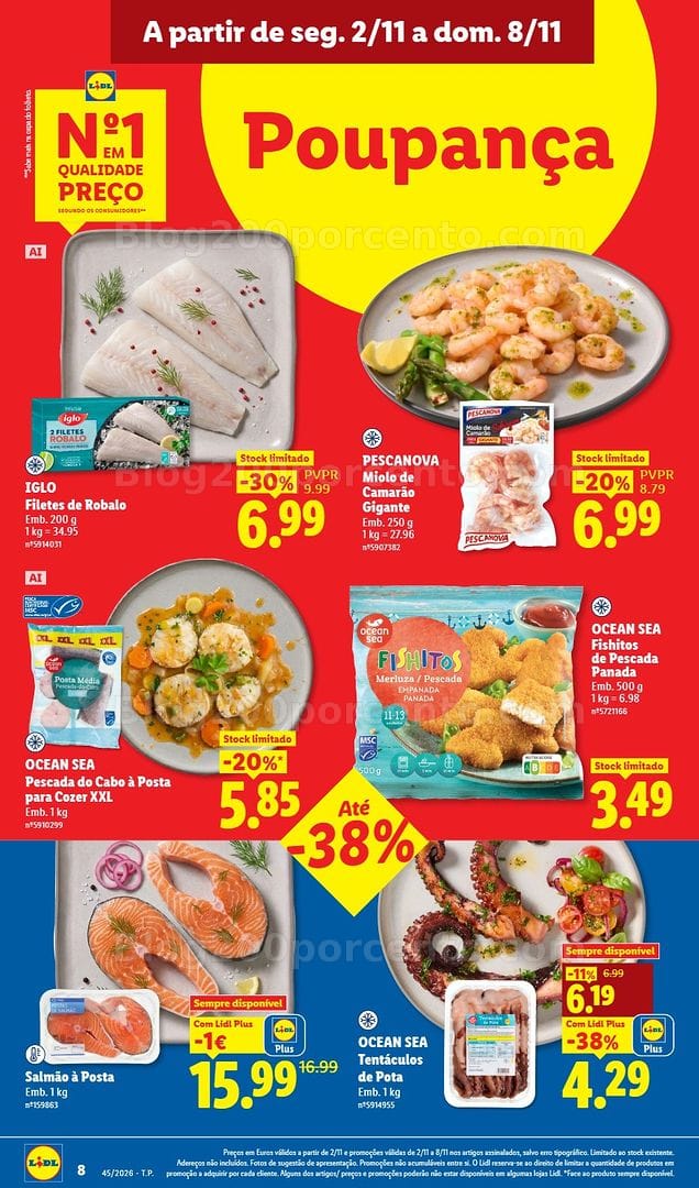 Antevisão Folheto LIDL Promoções de 2 a 8 novembro