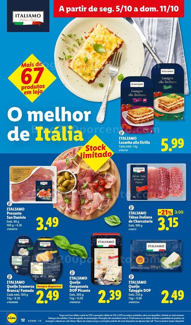 Antevisão Folheto LIDL Sabores do Mundo Promoções de 5 a 11 outubro