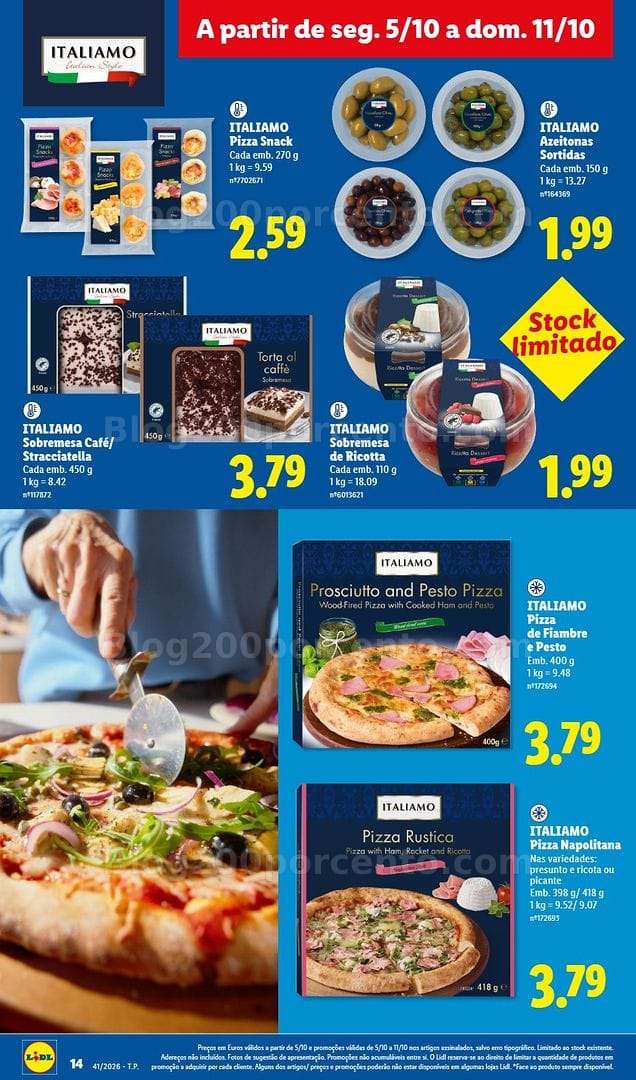 Antevisão Folheto LIDL Promoções de 5 a 11 outubro