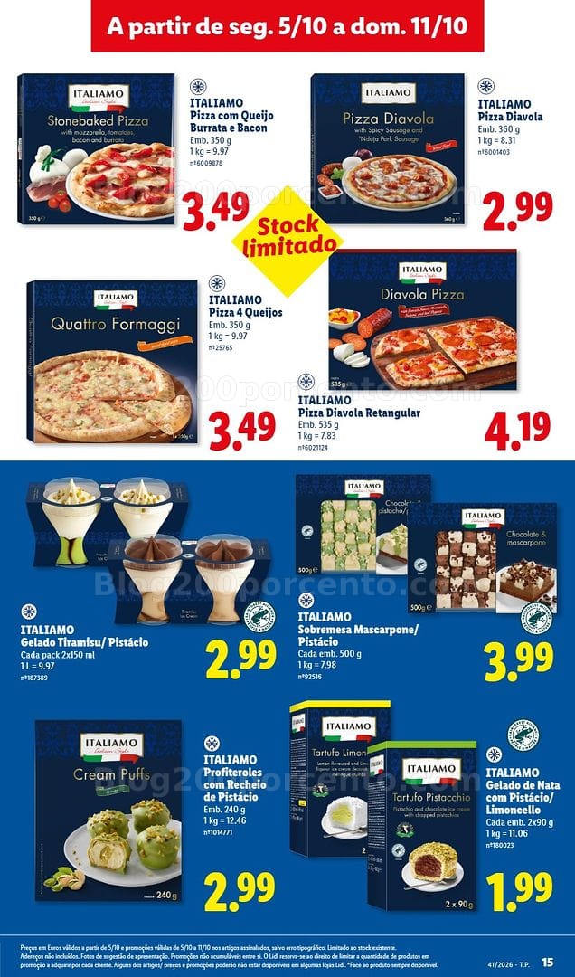 Antevisão Folheto LIDL Promoções de 5 a 11 outubro