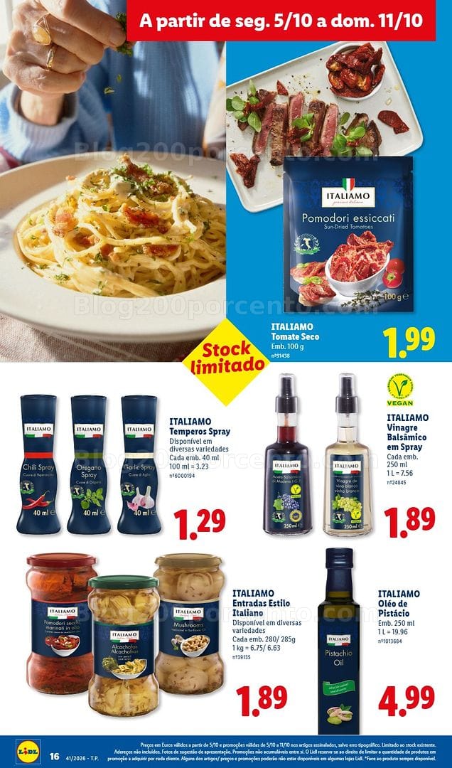 Antevisão Folheto LIDL Promoções de 5 a 11 outubro
