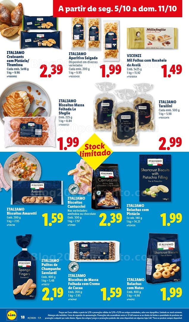 Antevisão Folheto LIDL Promoções de 5 a 11 outubro