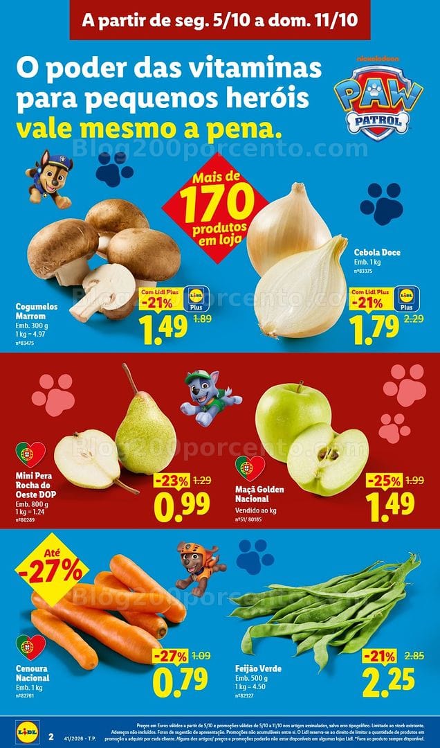 Antevisão Folheto LIDL Promoções de 5 a 11 outubro