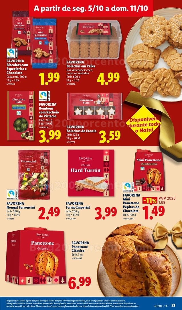 Antevisão Folheto LIDL Promoções de 5 a 11 outubro