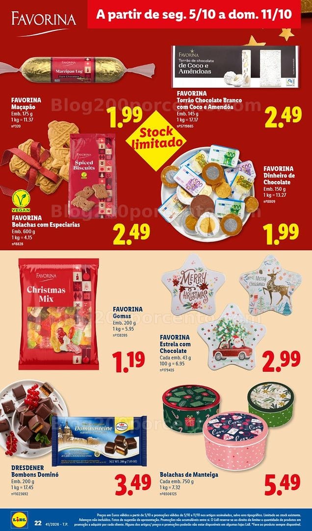 Antevisão Folheto LIDL Promoções de 5 a 11 outubro