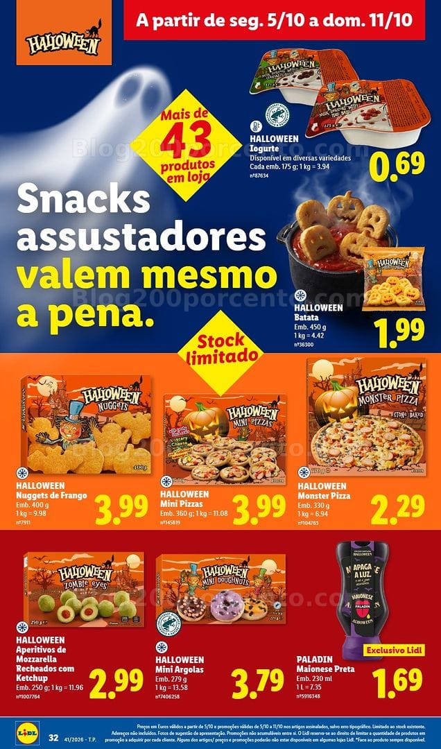 Antevisão Folheto LIDL Promoções de 5 a 11 outubro
