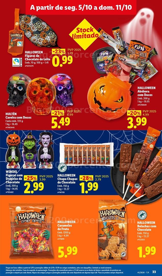 Antevisão Folheto LIDL Promoções de 5 a 11 outubro