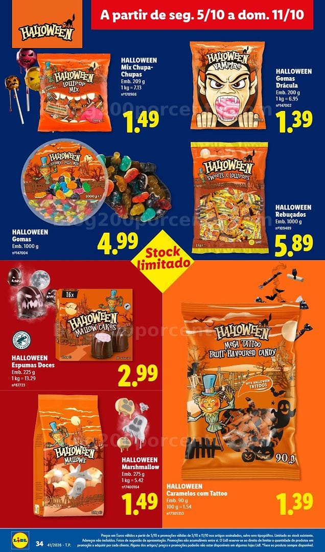 Antevisão Folheto LIDL Promoções de 5 a 11 outubro
