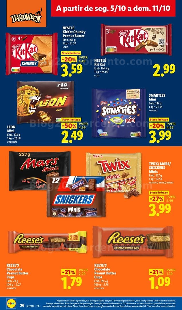 Antevisão Folheto LIDL Promoções de 5 a 11 outubro