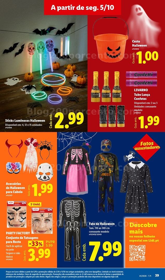 Antevisão Folheto LIDL Promoções de 5 a 11 outubro