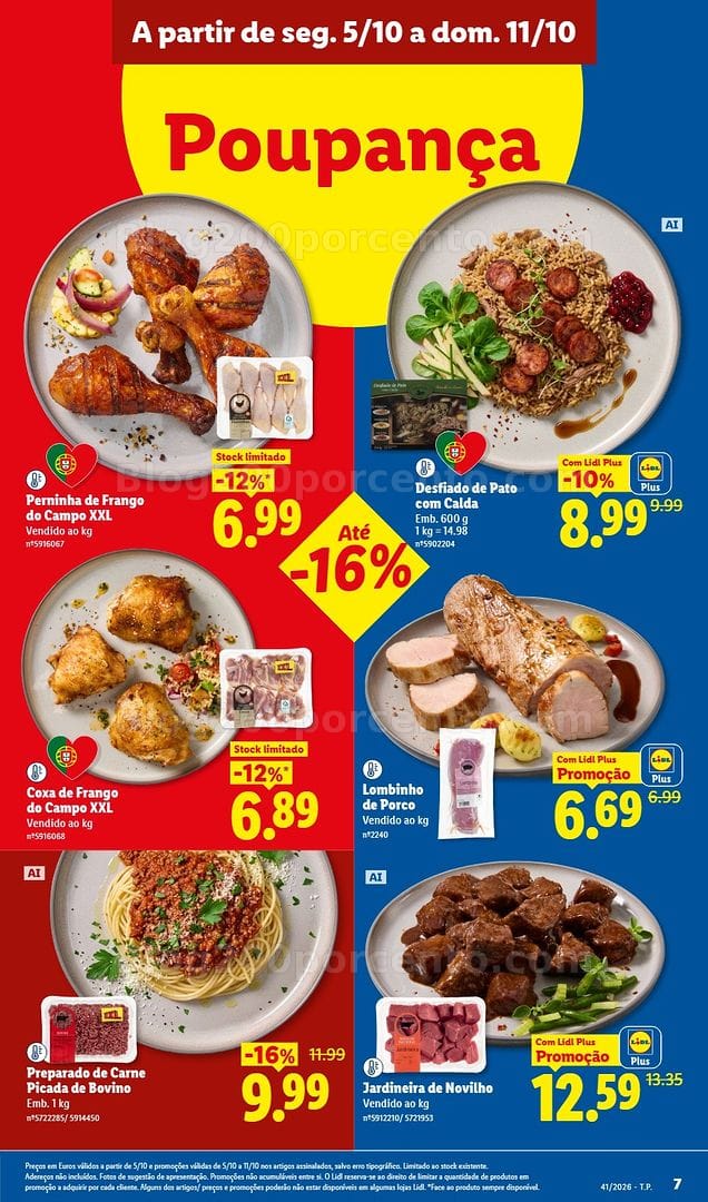 Antevisão Folheto LIDL Promoções de 5 a 11 outubro