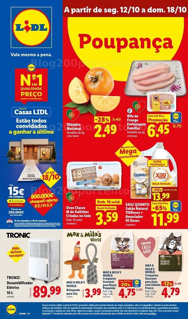 Antevisão Folheto LIDL Promoções de 12 a 18 outubro - Edição Digital