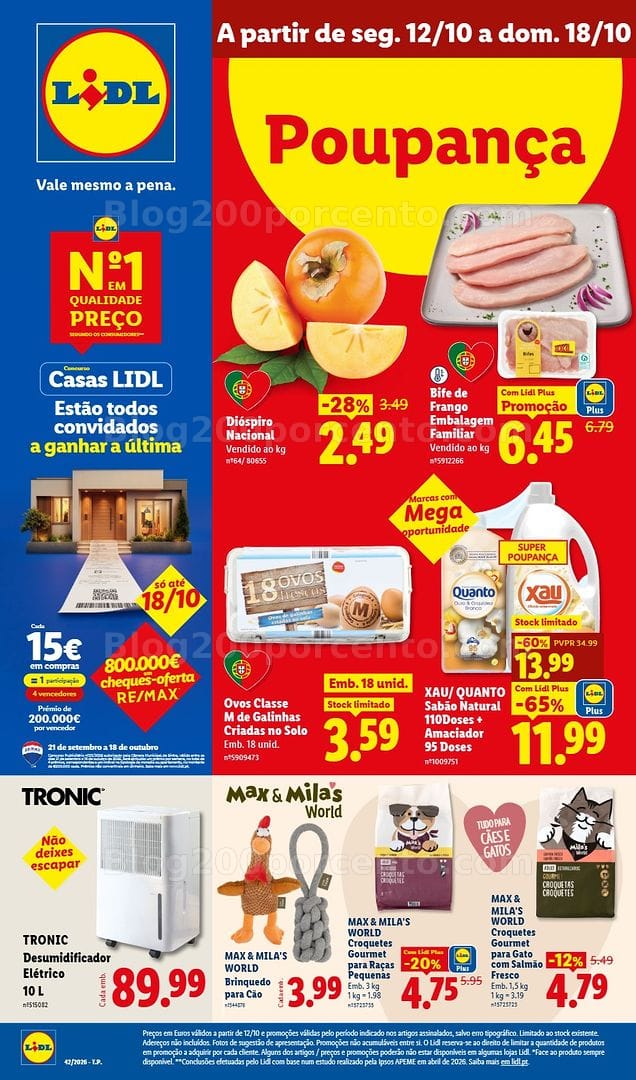 Antevisão Folheto LIDL Promoções de 12 a 18 outubro - Edição Digital