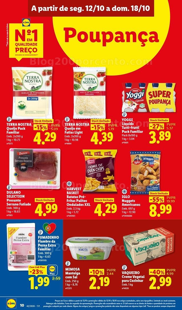 Antevisão Folheto LIDL Promoções de 12 a 18 outubro - Edição Digital