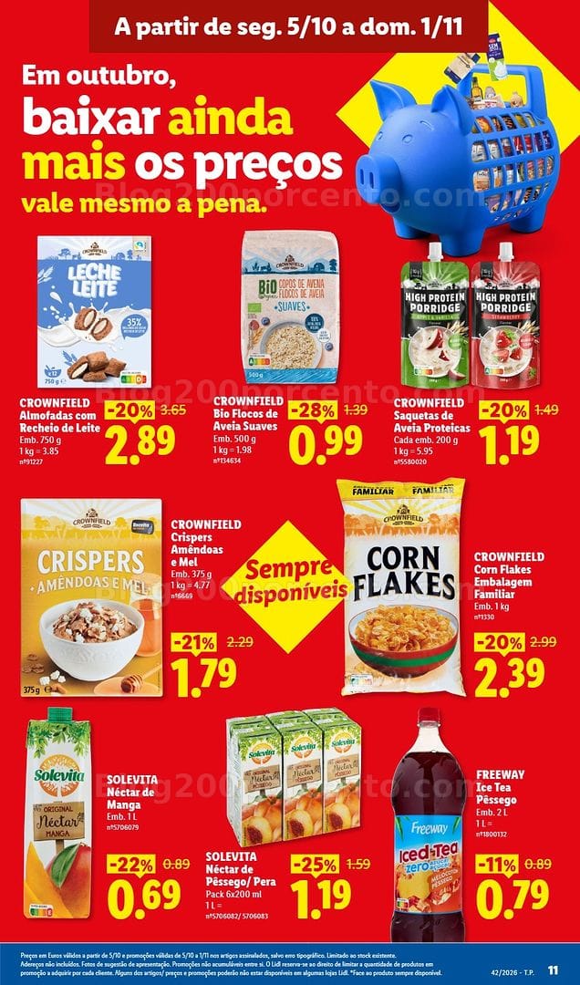 Antevisão Folheto LIDL Promoções de 12 a 18 outubro - Edição Digital