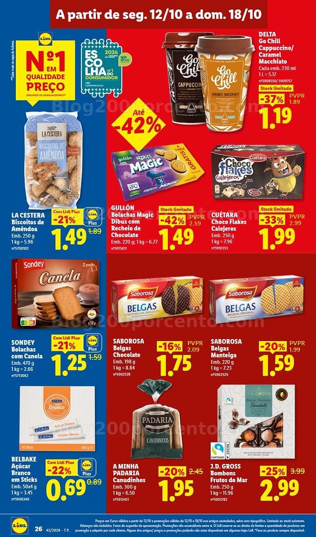 Antevisão Folheto LIDL Promoções de 12 a 18 outubro - Edição Digital