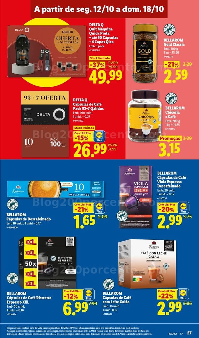 Antevisão Folheto LIDL Promoções de 12 a 18 outubro - Edição Digital