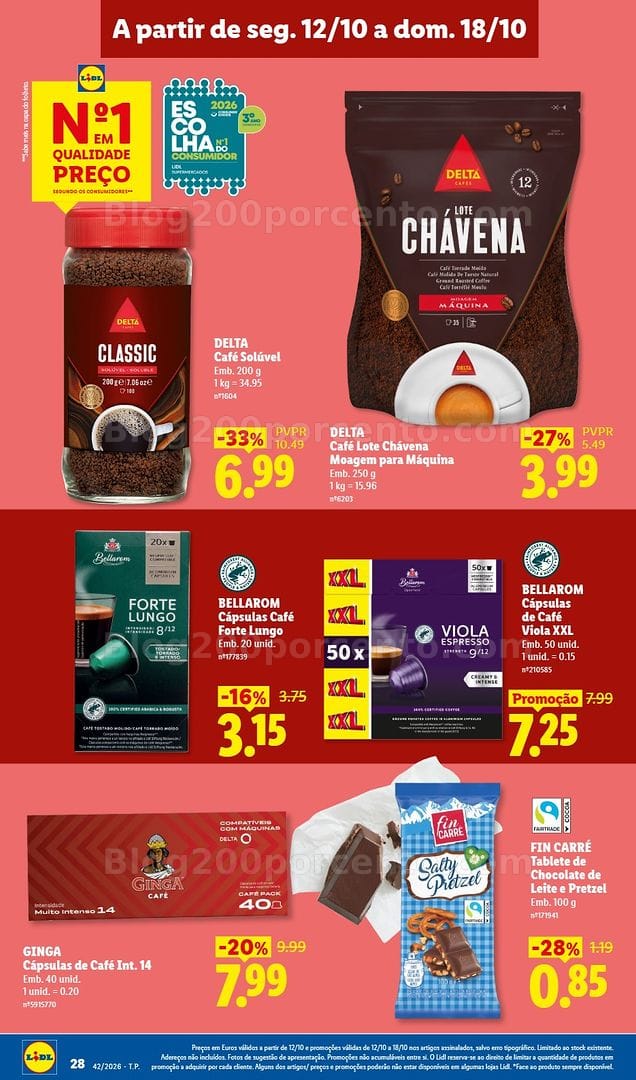 Antevisão Folheto LIDL Promoções de 12 a 18 outubro - Edição Digital