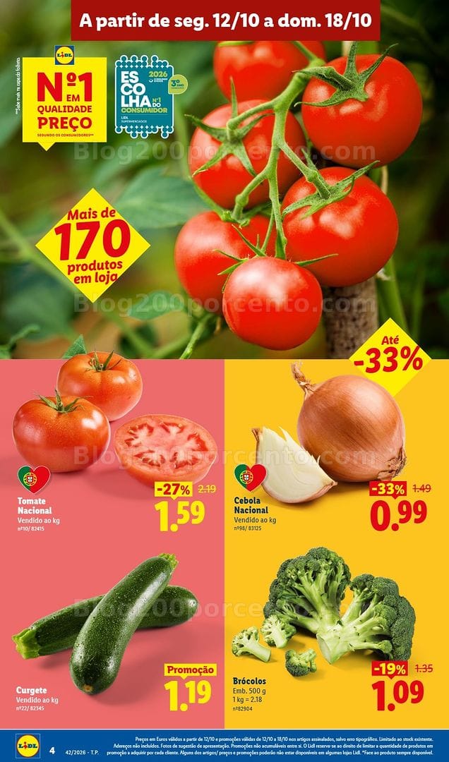 Antevisão Folheto LIDL Promoções de 12 a 18 outubro - Edição Digital