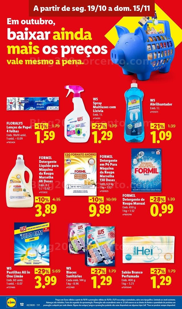 Antevisão Folheto LIDL Promoções de 19 a 25 outubro - Edição Digital