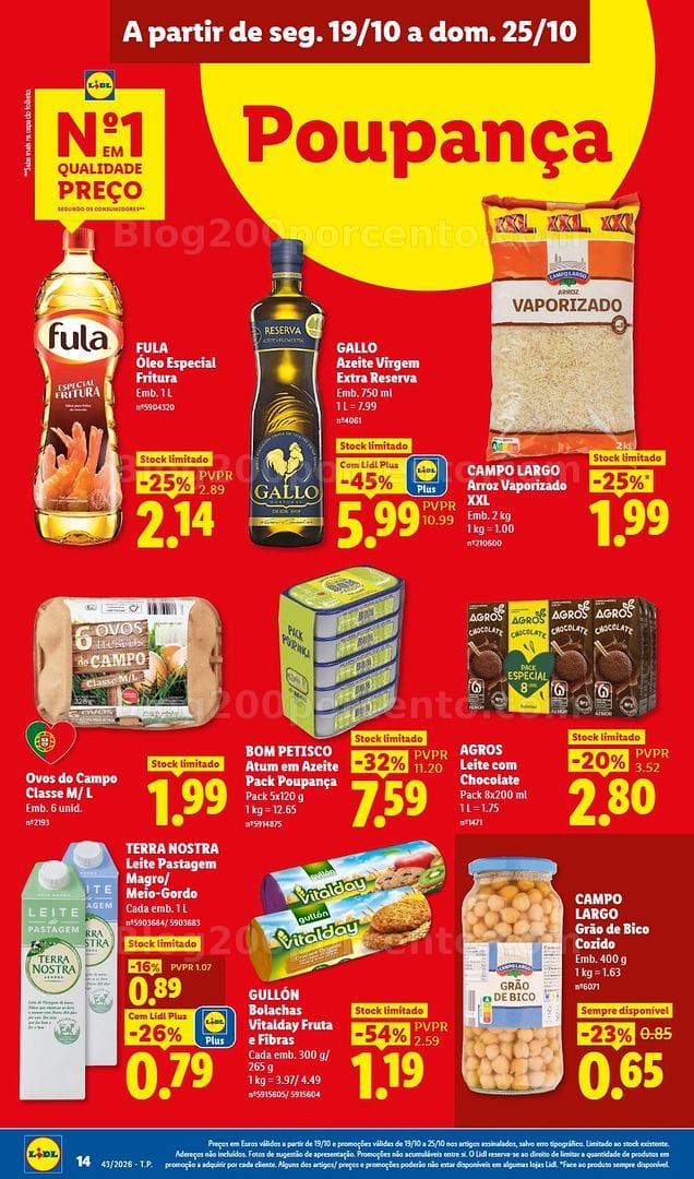 Antevisão Folheto LIDL Promoções de 19 a 25 outubro - Edição Digital