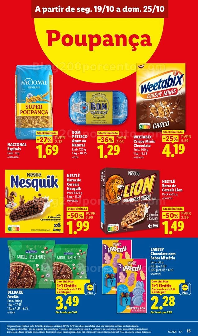Antevisão Folheto LIDL Promoções de 19 a 25 outubro - Edição Digital