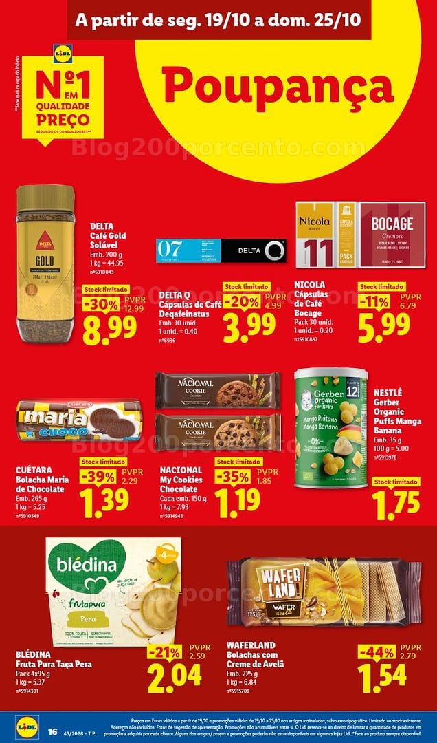 Antevisão Folheto LIDL Promoções de 19 a 25 outubro - Edição Digital