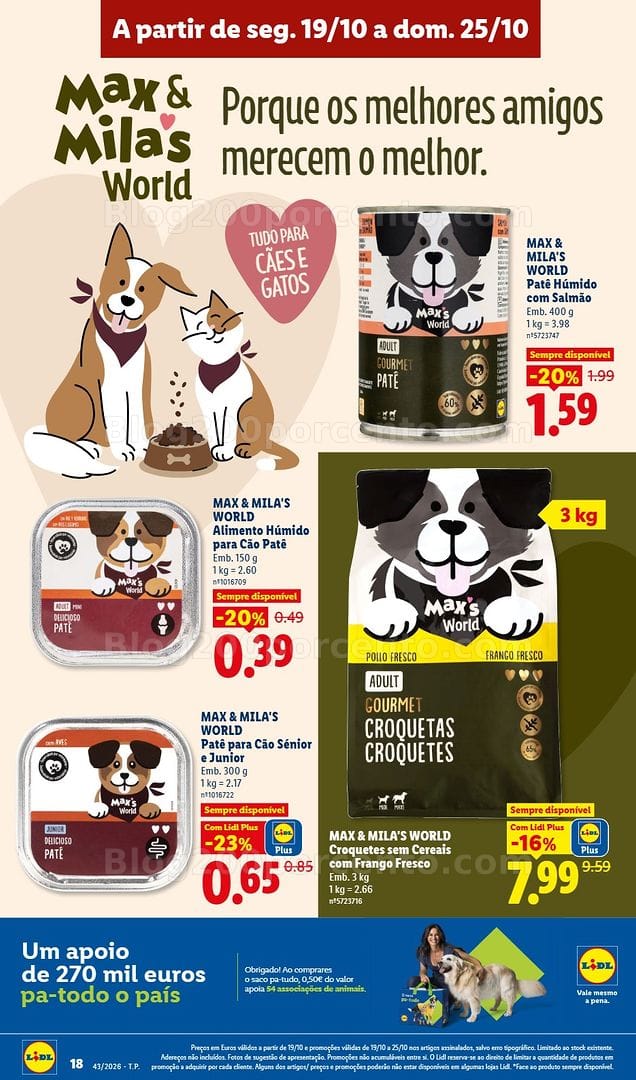 Antevisão Folheto LIDL Promoções de 19 a 25 outubro - Edição Digital