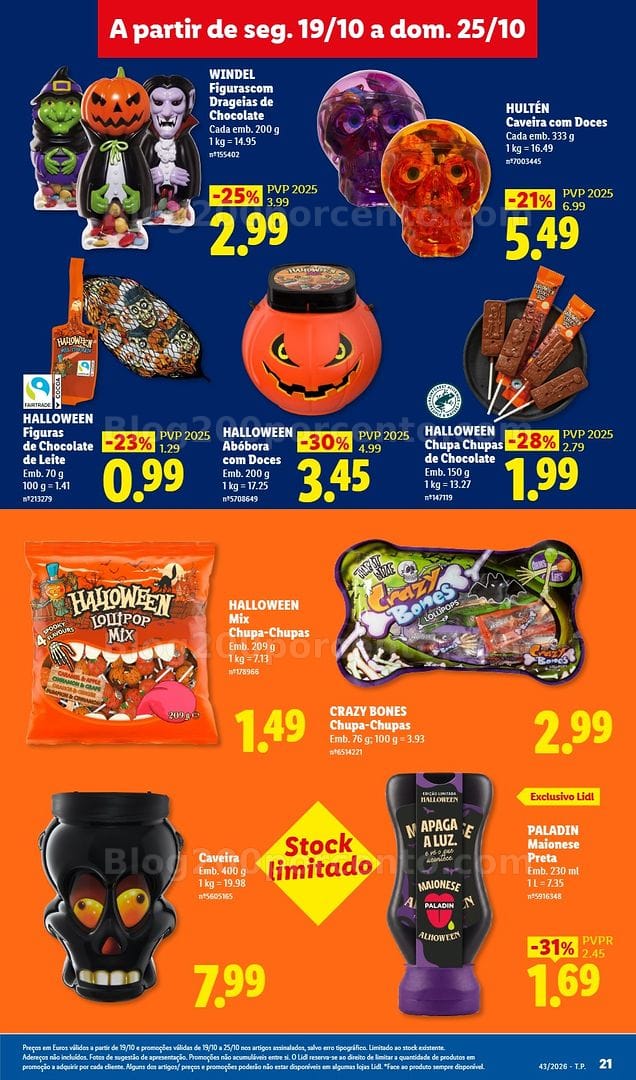 Antevisão Folheto LIDL Promoções de 19 a 25 outubro - Edição Digital