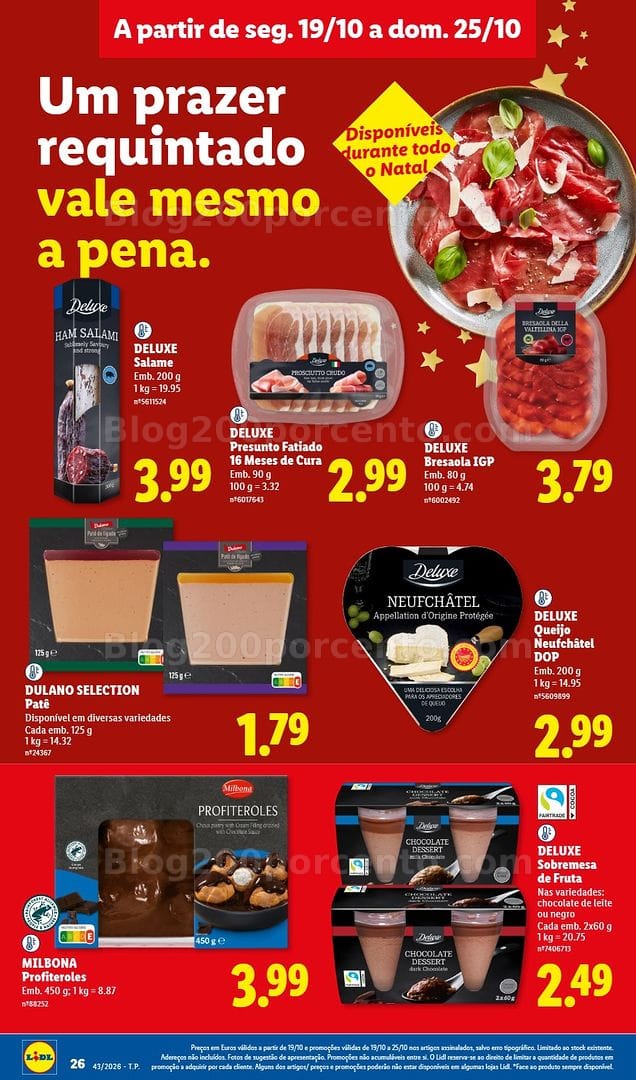 Antevisão Folheto LIDL Promoções de 19 a 25 outubro - Edição Digital