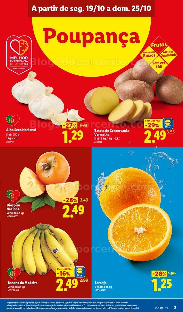 Antevisão Folheto LIDL Promoções de 19 a 25 outubro - Edição Digital