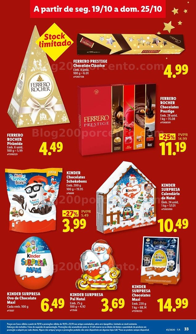 Antevisão Folheto LIDL Promoções de 19 a 25 outubro - Edição Digital