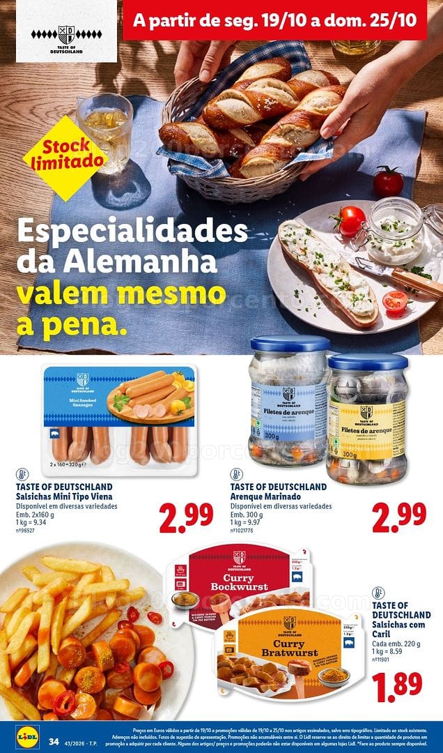 Antevisão Folheto LIDL Promoções de 19 a 25 outubro - Edição Digital