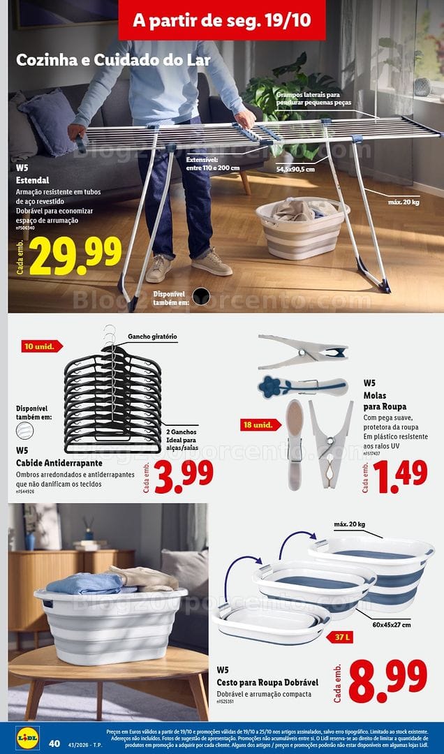 Antevisão Folheto LIDL Promoções de 19 a 25 outubro - Edição Digital
