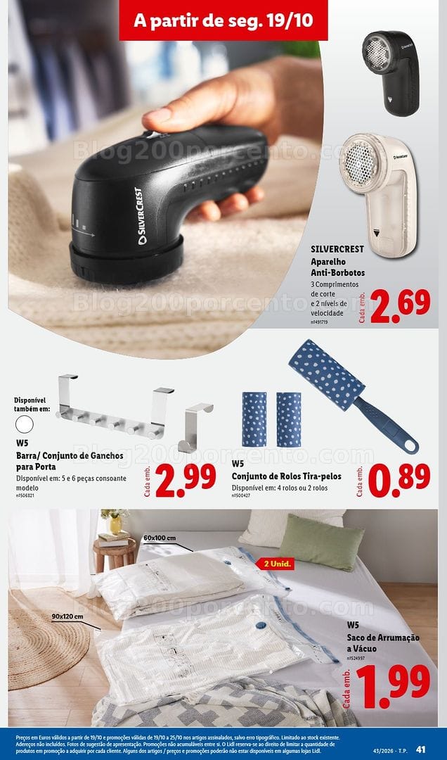 Antevisão Folheto LIDL Promoções de 19 a 25 outubro - Edição Digital