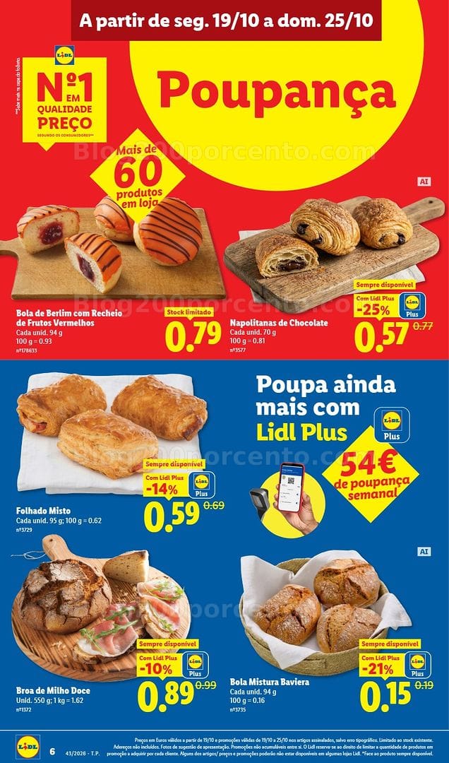 Antevisão Folheto LIDL Promoções de 19 a 25 outubro - Edição Digital