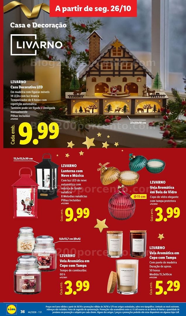 Antevisão Folheto LIDL Promoções de 26 outubro a 1 novembro
