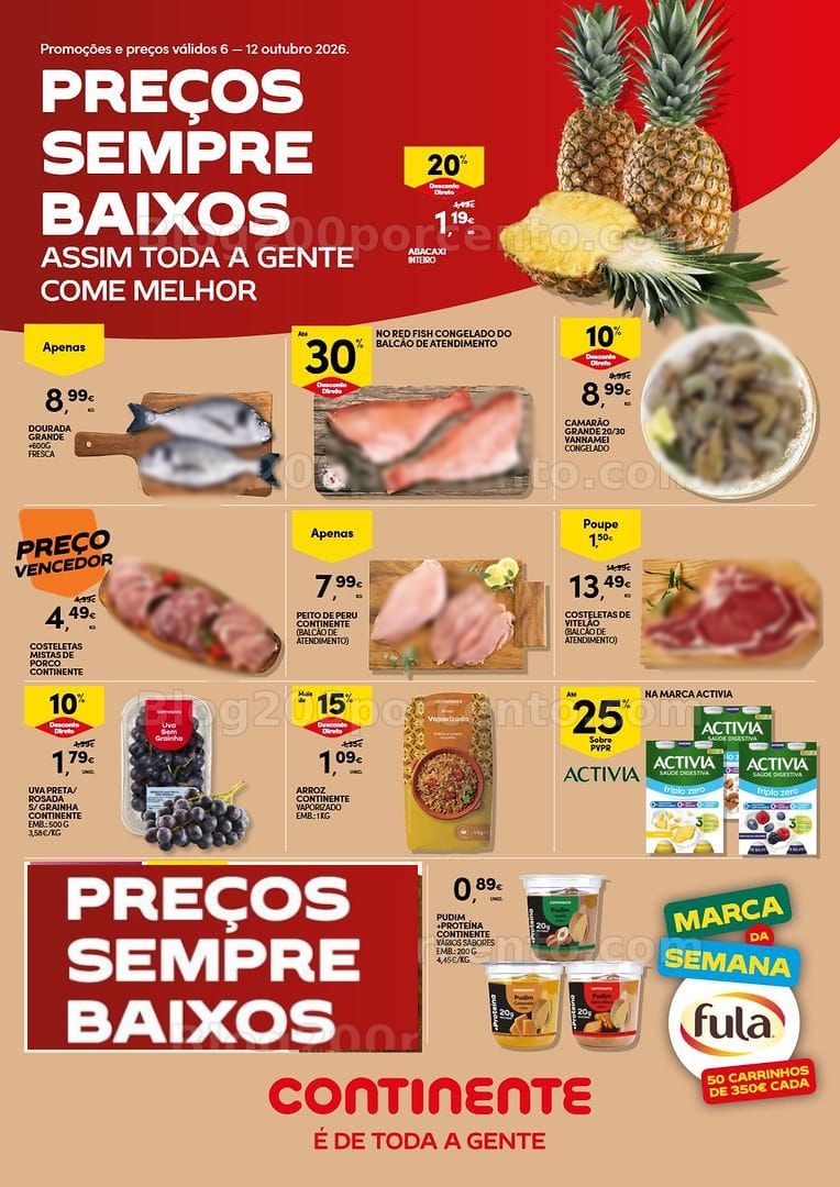Antevisão Folheto CONTINENTE Bom Dia Promoções de 6 a 12 outubro