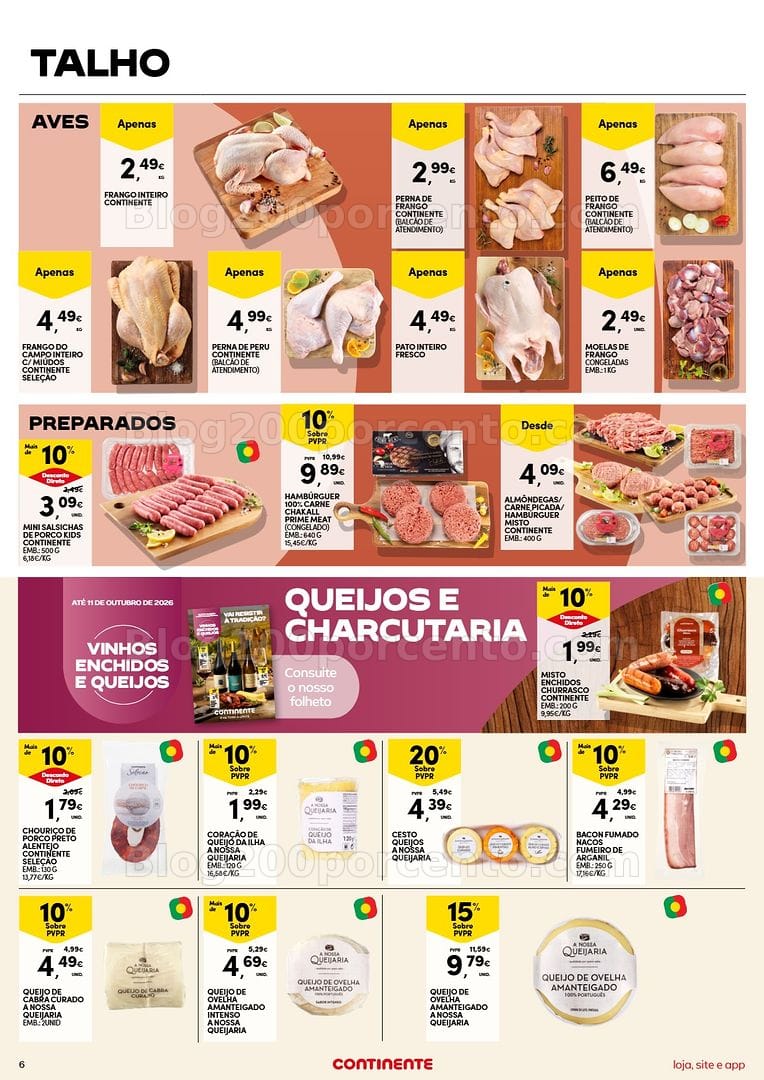 Antevisão Folheto CONTINENTE Bom Dia Promoções de 6 a 12 outubro