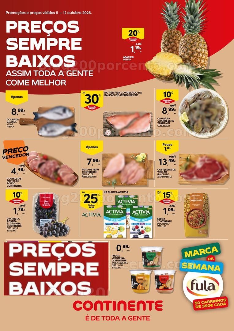 Antevisão Folheto CONTINENTE Promoções de 8 a 14 outubro - Edição Digital