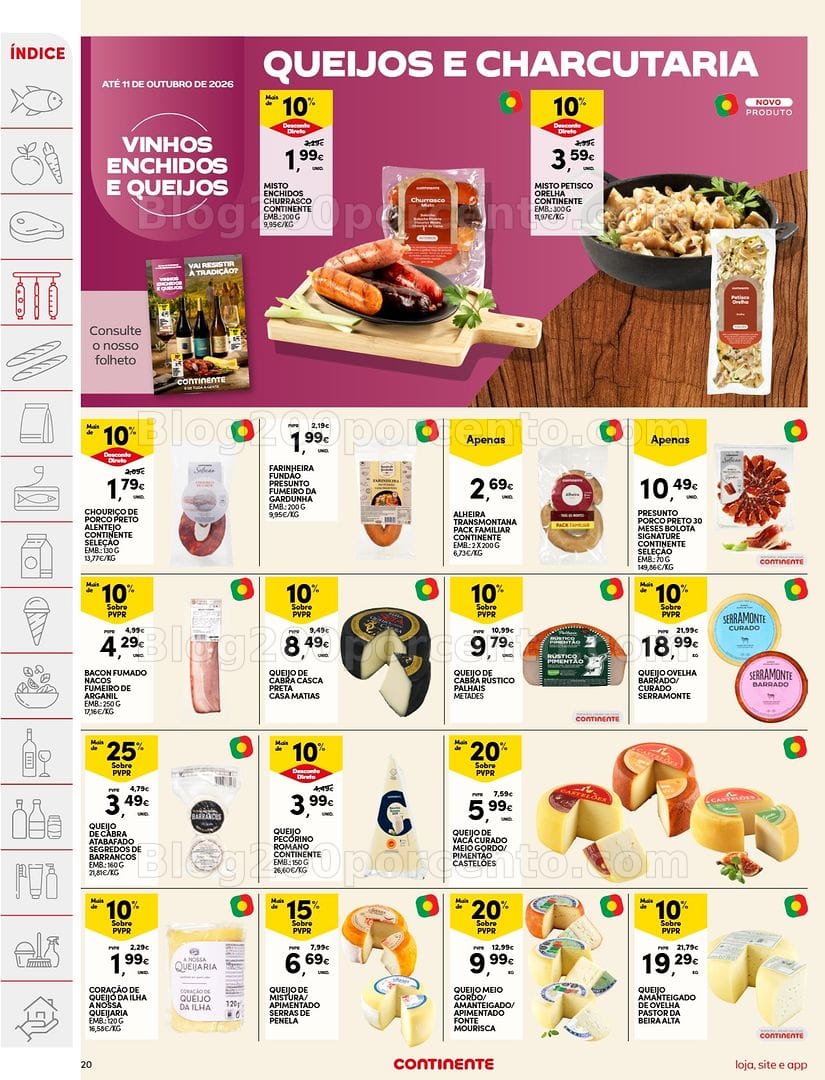 Antevisão Folheto CONTINENTE Promoções de 8 a 14 outubro - Edição Digital