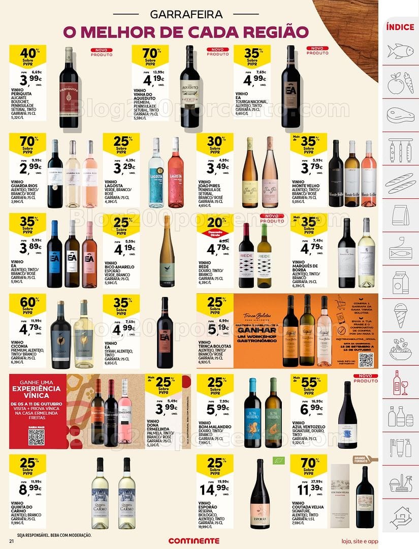Antevisão Folheto CONTINENTE Promoções de 8 a 14 outubro - Edição Digital