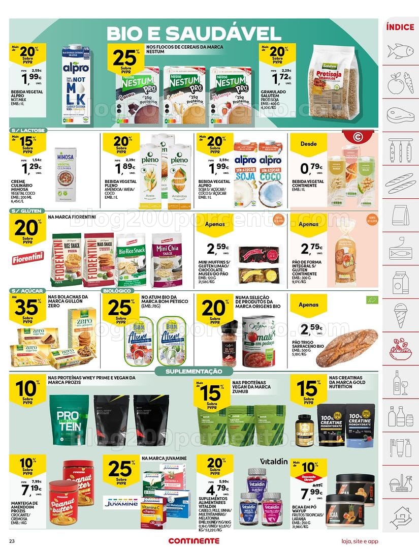 Antevisão Folheto CONTINENTE Promoções de 8 a 14 outubro - Edição Digital