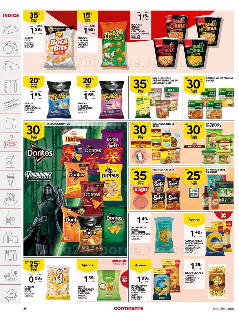 Antevisão Folheto CONTINENTE Promoções de 8 a 14 outubro - Edição Digital