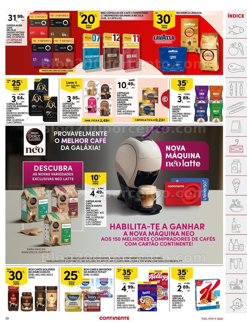 Antevisão Folheto CONTINENTE Promoções de 8 a 14 outubro - Edição Digital