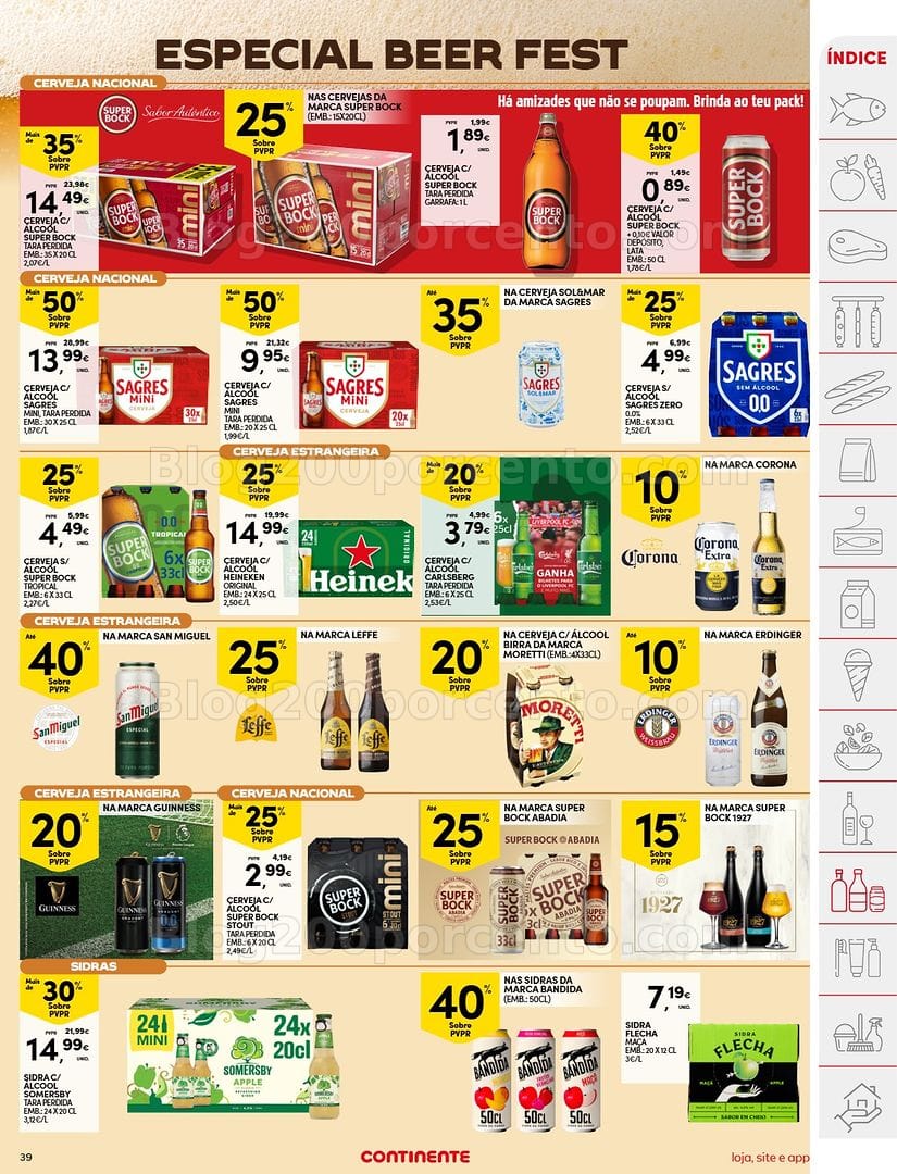 Antevisão Folheto CONTINENTE Promoções de 8 a 14 outubro - Edição Digital