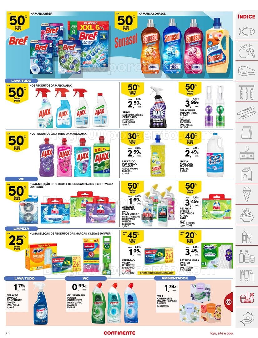 Antevisão Folheto CONTINENTE Promoções de 8 a 14 outubro - Edição Digital