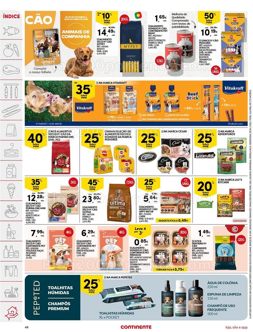 Antevisão Folheto CONTINENTE Promoções de 8 a 14 outubro - Edição Digital